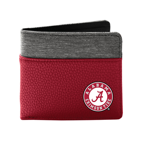 littlearth University of Alabama Pebble BiFold Wallet