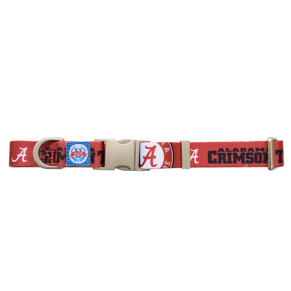 littlearth University of Alabama Premium Pet Collar