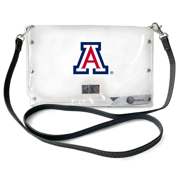 littlearth University of Arizona Clear Envelope Purse