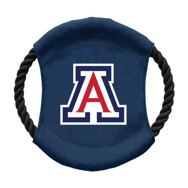 littlearth University of Arizona Team Flying Disc Pet Toy