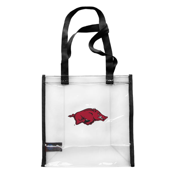littlearth University of Arkansas Clear Advantage Tote
