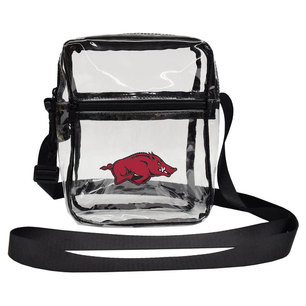 littlearth University of Arkansas Clear Sideline Purse