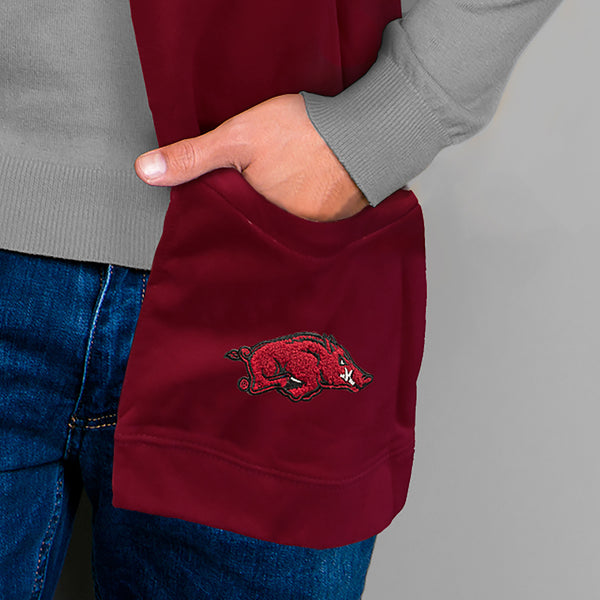 Littlearth University Of Arkansas Jimmy Bean 4 In 1 Scarf