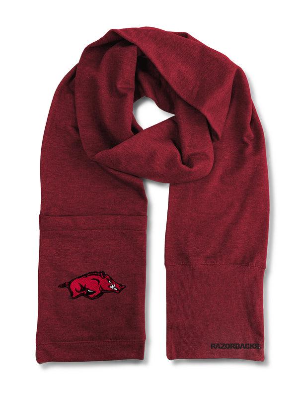 littlearth University of Arkansas Jimmy Bean 4 in 1 Scarf