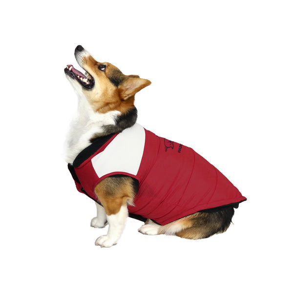 Littlearth University Of Arkansas Pet Parka Puff Vest