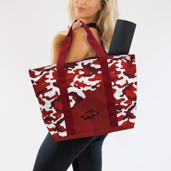 Littlearth University Of Arkansas Super-Duty Camo Tote