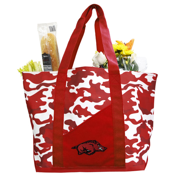 Littlearth University Of Arkansas Super-Duty Camo Tote