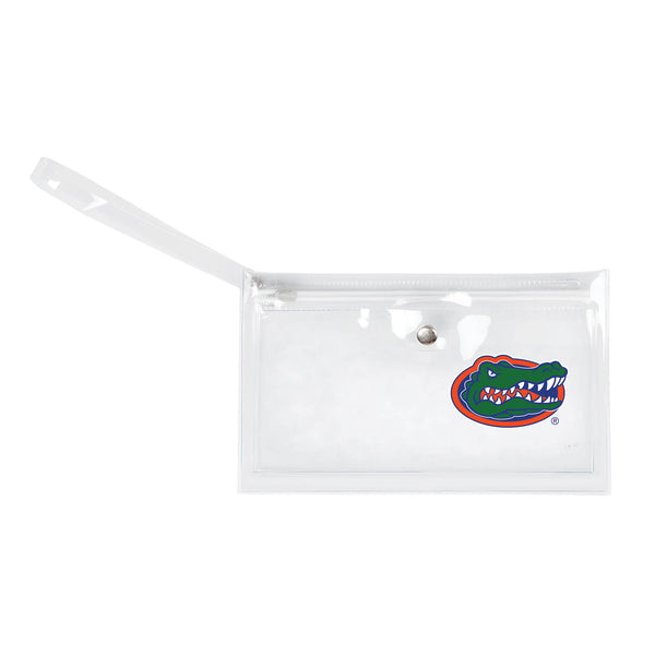 littlearth University of Florida Clear Ticket Wristlet