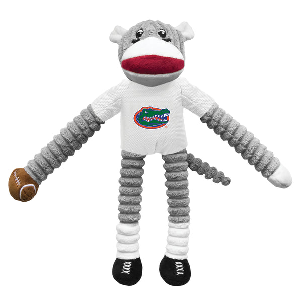 littlearth University of Florida Team Sock Monkey Pet Toy