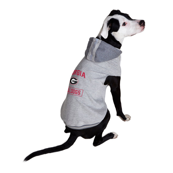 Littlearth University Of Georgia Pet Hooded Crewneck