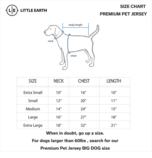 Littlearth University Of Georgia Pet Premium Jersey