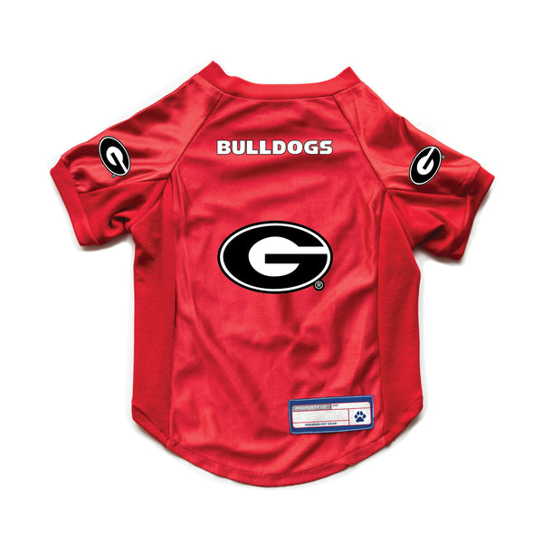 littlearth University of Georgia Pet Stretch Jersey