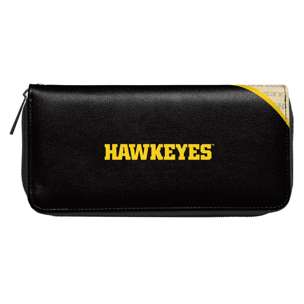 Littlearth University Of Iowa Curve Zip Organizer Wallet