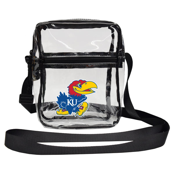 littlearth University of Kansas Clear Sideline Purse