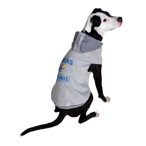 Littlearth University Of Kansas Pet Hooded Crewneck