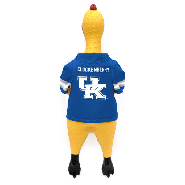 Littlearth University Of Kentucky Rubber Chicken Pet Toy