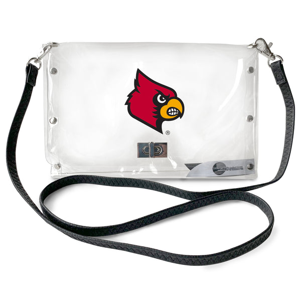 littlearth University of Louisville Clear Envelope Purse