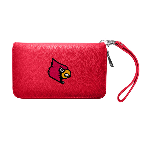 littlearth University of Louisville Zip Organizer Wallet Pebble