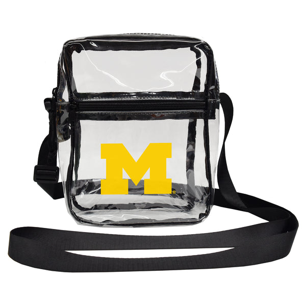 littlearth University of Michigan Clear Sideline Purse