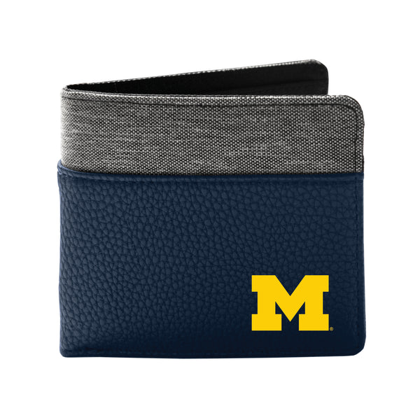 littlearth University of Michigan Pebble BiFold Wallet