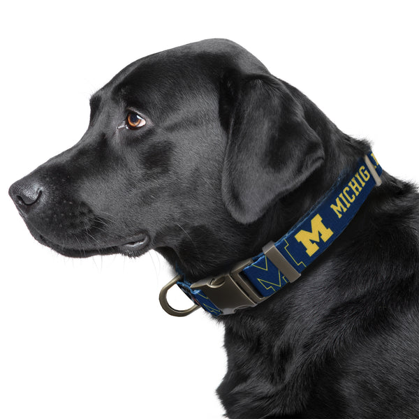 Littlearth University Of Michigan Premium Pet Collar