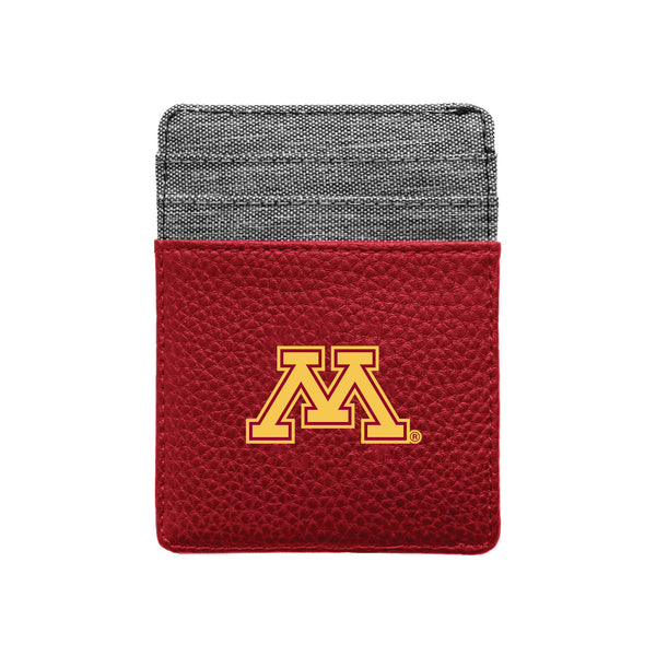 littlearth University of Minnesota Pebble Front Pocket Wallet