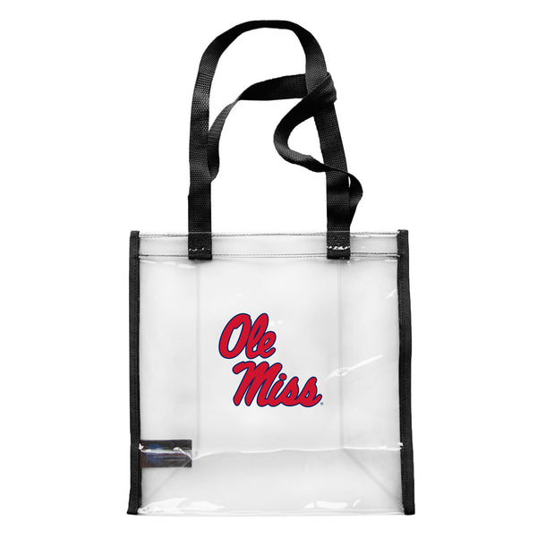 littlearth University of Mississippi Clear Advantage Tote