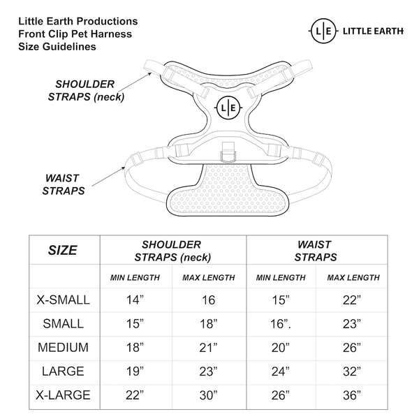 Littlearth University Of Mississippi Front Clip Pet Harness