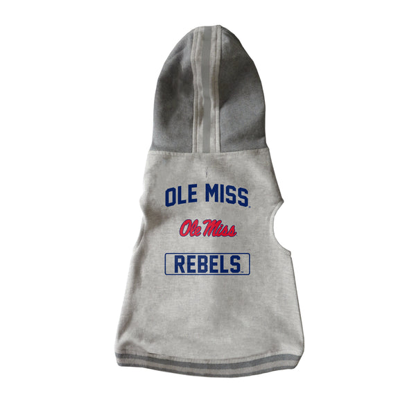 littlearth University of Mississippi Pet Hooded Crewneck