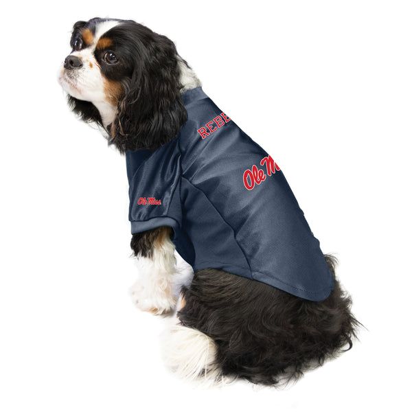 Littlearth University Of Mississippi Pet Stretch Jersey