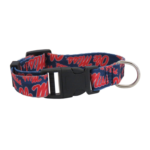 littlearth University of Mississippi Pet Team Collar