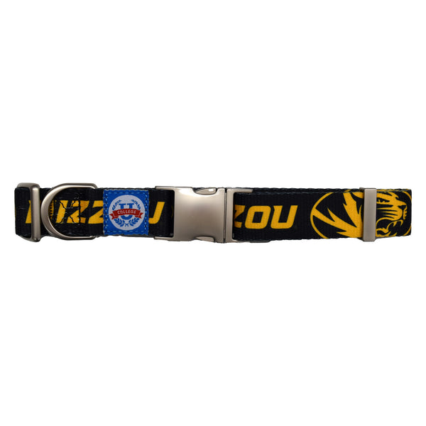 littlearth University of Missouri Premium Pet Collar