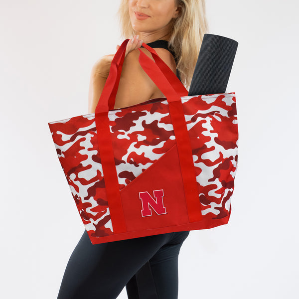Littlearth University Of Nebraska Super-Duty Camo Tote