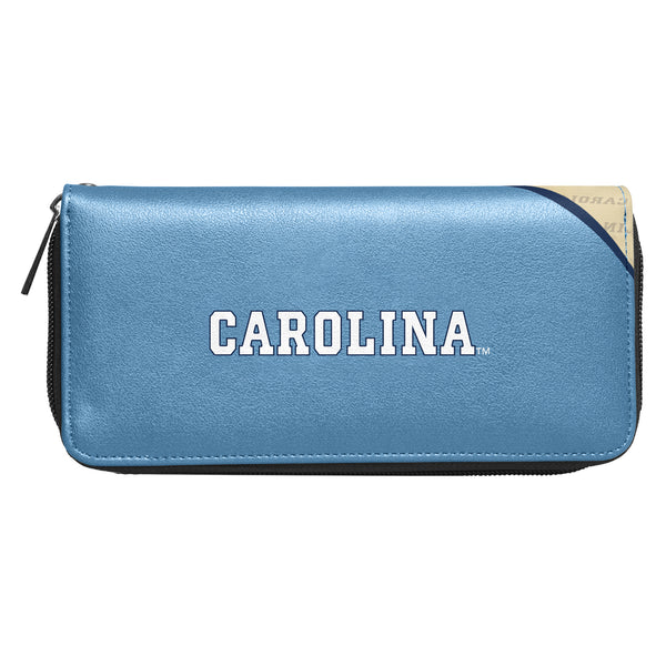 Littlearth University Of North Carolina Curve Zip Organizer Wallet
