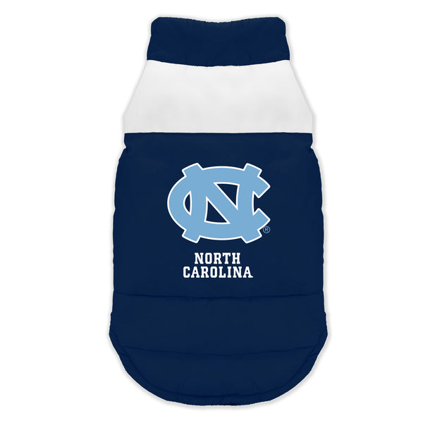 littlearth University of North Carolina Pet Parka Puff Vest