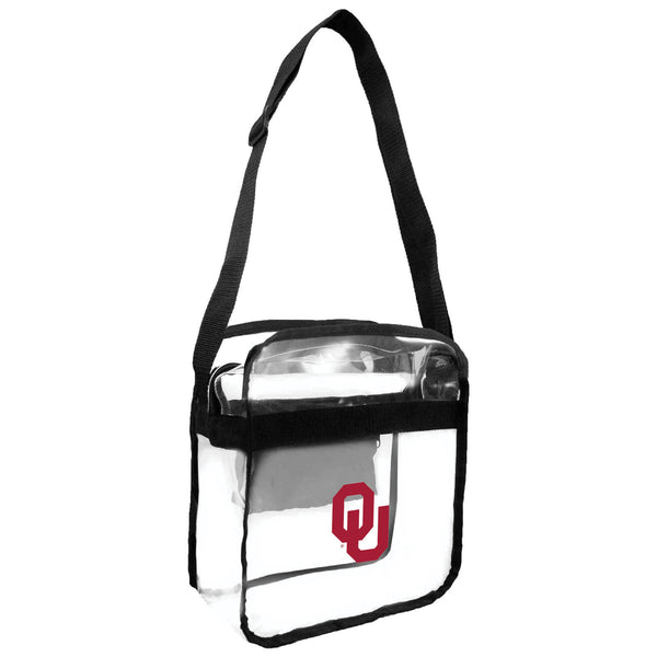 littlearth University of Oklahoma Clear Carryall Crossbody