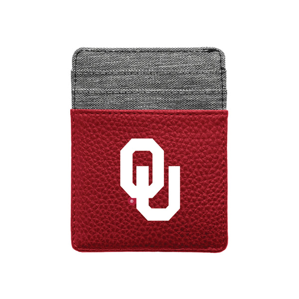littlearth University of Oklahoma Pebble Front Pocket Wallet