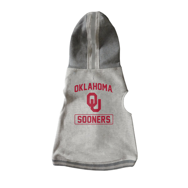 littlearth University of Oklahoma Pet Hooded Crewneck