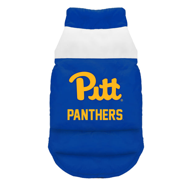 littlearth University of Pittsburgh Pet Parka Puff Vest