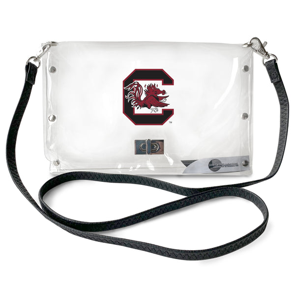 littlearth University of South Carolina Clear Envelope Purse