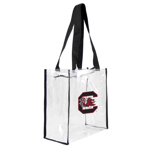 littlearth University of South Carolina Clear Square Stadium Tote