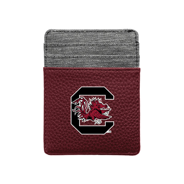 littlearth University of South Carolina Pebble Front Pocket Wallet