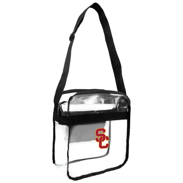 littlearth University of Southern California Clear Carryall Crossbody
