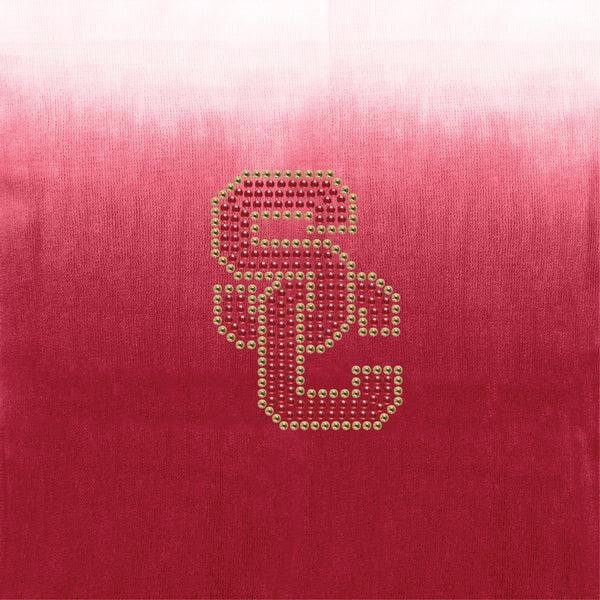 Littlearth University Of Southern California Dip Dye Scarf