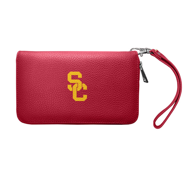 littlearth University of Southern California Zip Organizer Wallet Pebble