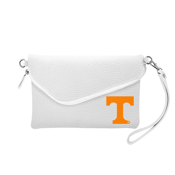 littlearth University of Tennessee Fold Over Crossbody Pebble