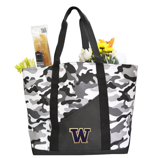 Littlearth University Of Washington Super-Duty Camo Tote
