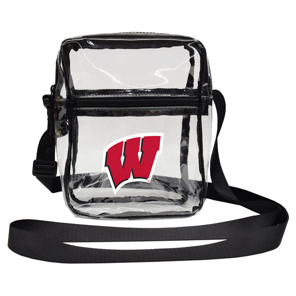 littlearth University of Wisconsin Clear Sideline Purse