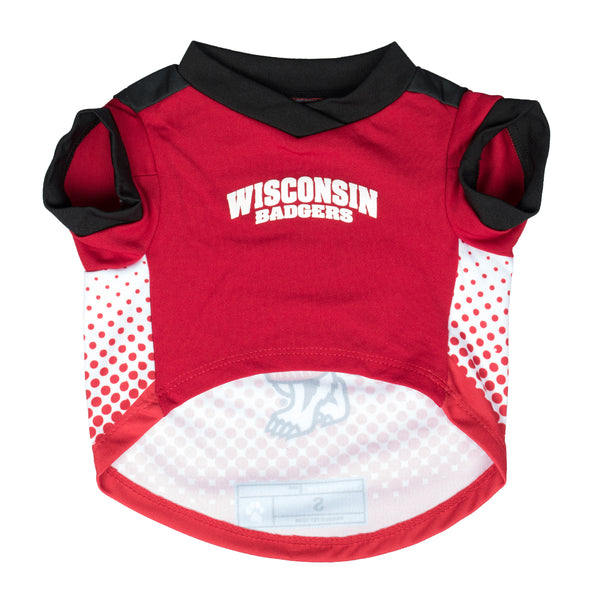Littlearth University Of Wisconsin Pet Performance Tee Shirt