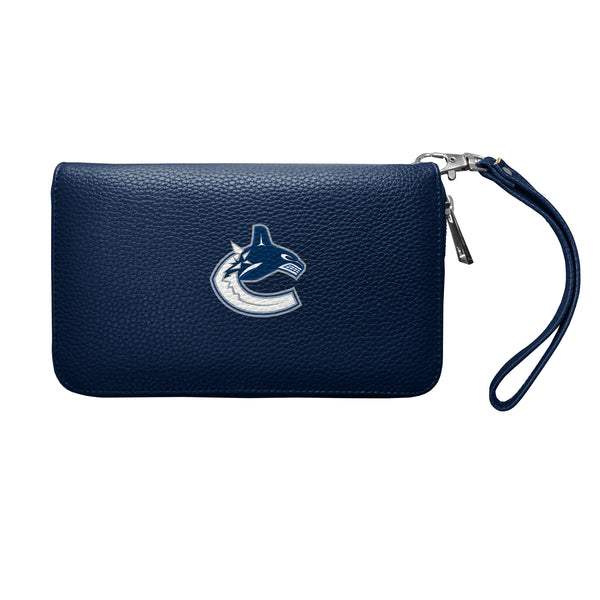 littlearth Vancouver Canucks Zip Organizer Wallet Pebble